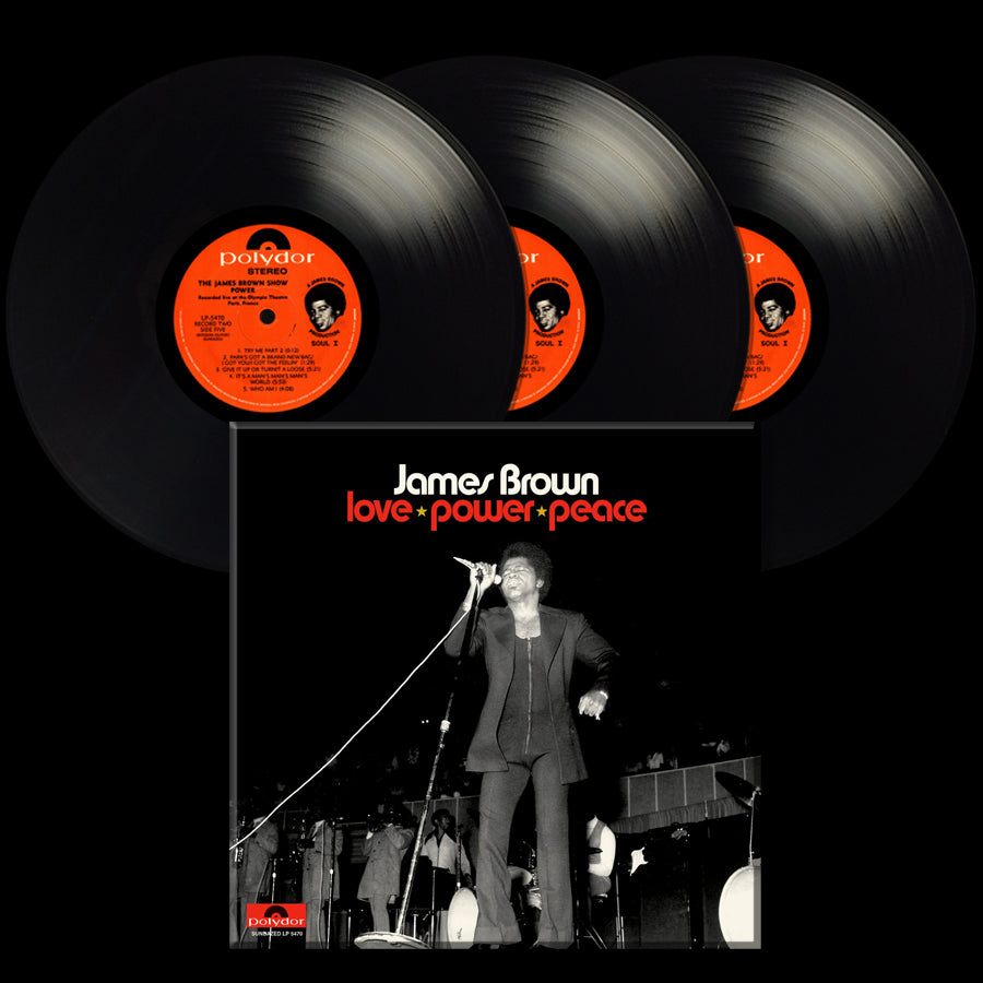 James Brown - Love Power Peace 3LP