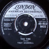 Troy Shondell - This Time / Girl After Girl