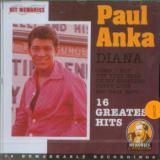 Paul Anka - Diana - 16 Greatest Hits