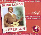 Blind Lemon Jefferson - The Bluesman Who Influenced Presley, Crudup, Perkins 4CD Box