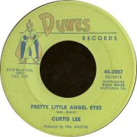 Curtis Lee - Pretty Little Angel Eyes / Gee How I Wish You were here