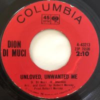 Dion Di Mucci - Unloved, Unwanted Me / Sweet, Sweet Baby