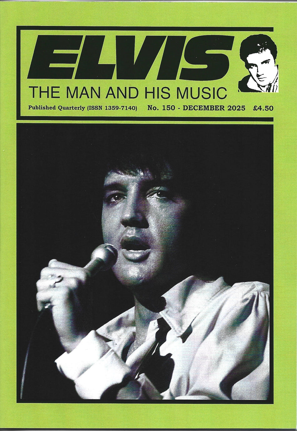 Elvis - The Man And His Music - # 150 -December 2025