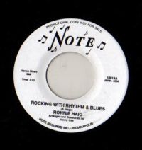 Ronnie Haig - Rocking With Rhythm & Blues / Money Is A Thing Of The Past