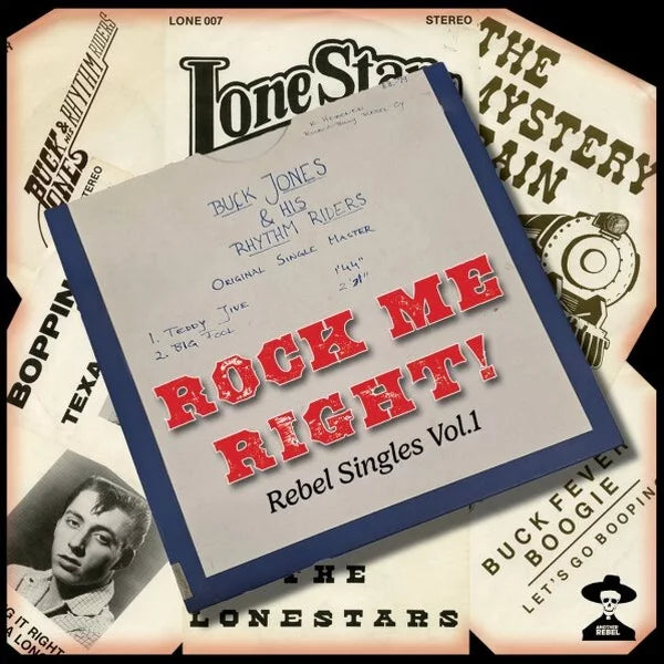 VA:  Rock Me Right ! - Rebel Singles Vol. 1 Single Box