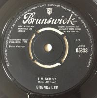 Brenda Lee - I'm Sorry / That's All You Gotta Do