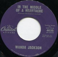 Wanda Jackson - I'd Be Ashamed / In the Middle Of A Heartache