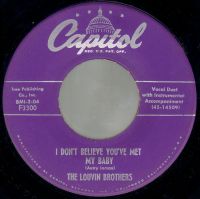 The Louvin Brothers - I Don't Believe You've Met My Baby/ In The Middle Of Nowhere
