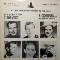 George Morgan - A Country Music Retrospect To The 1950's