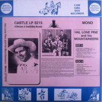 Hal Lone Pine And His Mountaineers - Hal Lone Pine And His Mountaineers