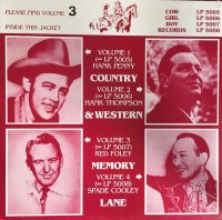 Red Foley - Country & Western Memory Lane Vol. 3