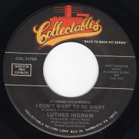 Luther Ingram - (If Loving You Is Wrong) I Don't Want To Be Right