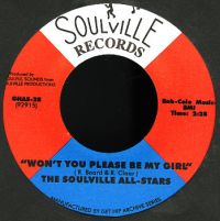 Soulville All-Stars - I'm Gonna Get To You / Won't You Please Be My Girl