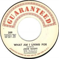 Jack Scott - What Am I Living For / Indiana Waltz