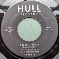 The Heartbeats - Your way / People Are Talking