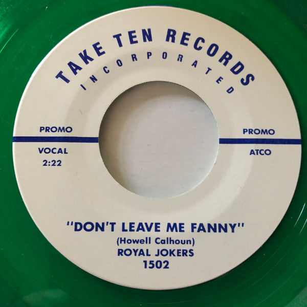 Royal Jokers: We're In Love / Don't Leave Me Fanny