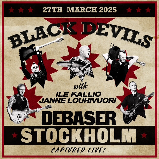 Black Devils with Ile Kallio & Janne Louhivuori: Debaser Stockholm CD