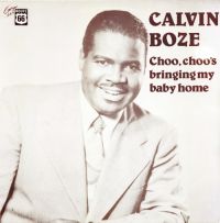Calvin Boze - Choo, Choo's Bringing My Baby Home