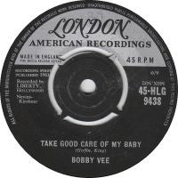 Bobby Vee - Take Good Care Of My Baby / Bashful Bob