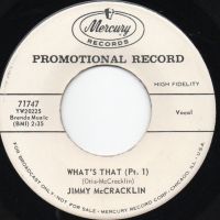Jimmy McCracklin - What's That (Pt. 1) / What's That (Pt. 2)