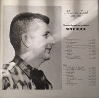 Vin Bruce - Country Songs From Louisiana