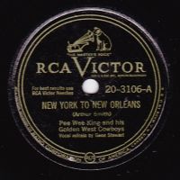 Pee Wee King And His Golden West Cowboys - New York To New Orleans / Say Good Mornin' Nellie