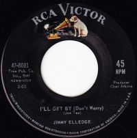 Jimmy Elledge - I'll Get By (Don't Worry) / A Golden Tear