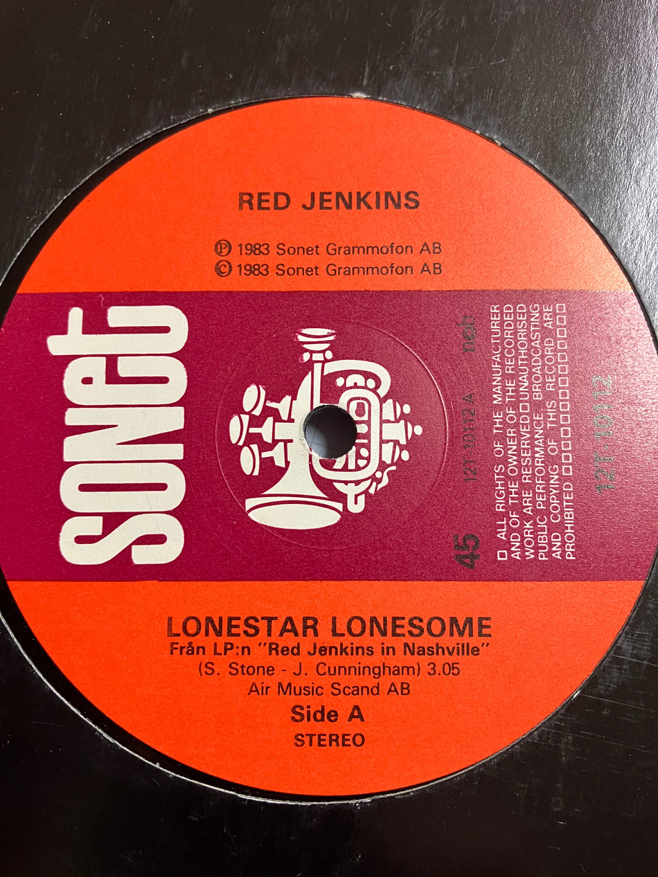 Red Jenkins - Lonestar Lonesome / Love's Found You And Me